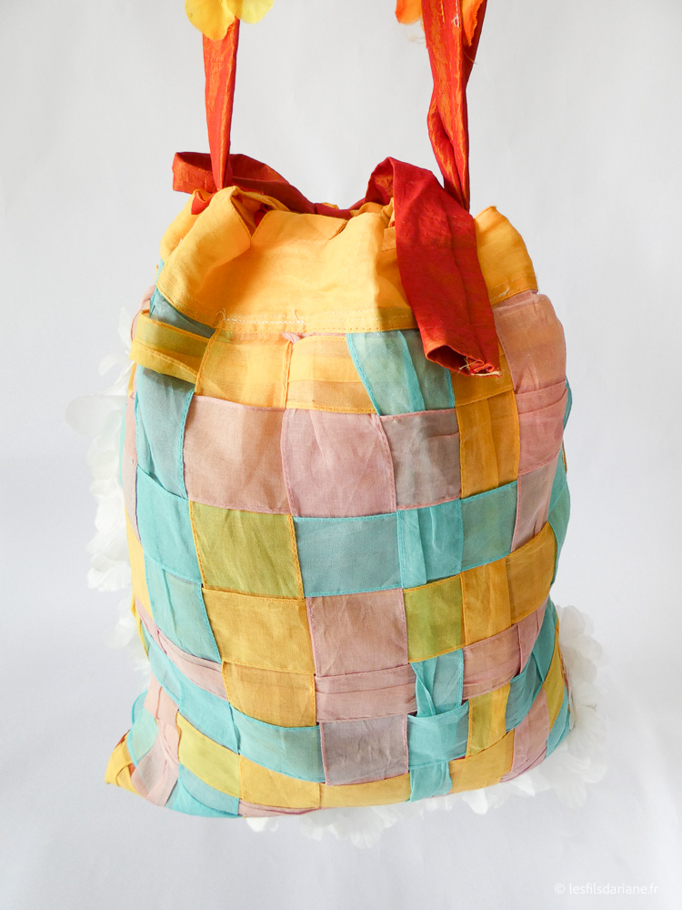Photo sac porté épaule multicolore (5)